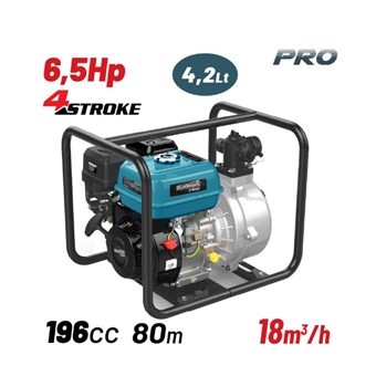 BORMANN - BGB1080 ΑΝΤΛΙΑ ΒΕΝΖ/ΤΗ ΠΥΡΟΣΒΕΣΗΣ 1.5Χ1x1inch 196cc 6.5hp 80m 18 m³/h (068891)