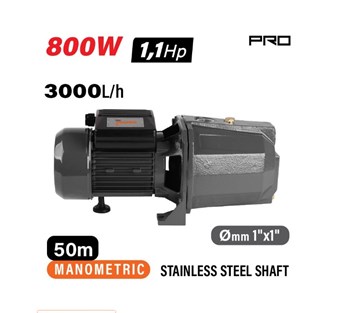 NAKAYAMA PRO - NP2045 ΑΝΤΛΙΑ ΕΠΙΦΑΝΕΙΑΣ JET 800W, 50m, 3000l/h (034643)