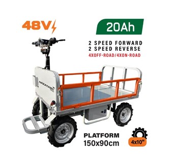 NAKAYAMA - MB3150 ΟΧΗΜΑ ΜΕΤΑΦΟΡΑΣ ΗΛΕΚΤΡΙΚΟ ΜΕΓΙΣΤΟ ΦΟΡΤΙΟ 1000Kg 800W (079699)