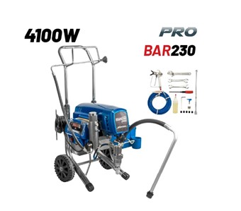 BORMANN - BAP7100  PRO ΗΛΕΚΤΡΙΚΟ ΠΙΣΤΟΛΙ ΨΕΚΑΣΜΟΥ AIRLESS 4100W,5,5Lt/min,15m