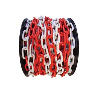 BORMANN - BPP2498 ΑΛΥΣΙΔΑ ΣΗΜΑΝΣΗΣ ΟΛΑΣΤΙΚΗ 25m  ΚΟΚΚΙΝΗ-ΛΕΥΚΗ  8mm (071396)