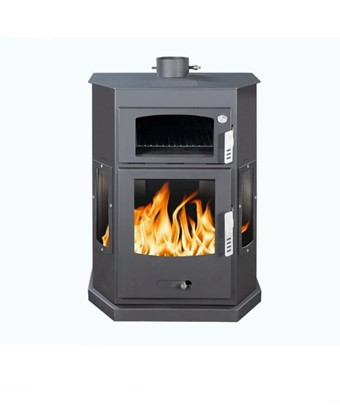 SYRIOS VARSES AS-SY-05/PRISMA ΣΟΜΠΑ ΞΥΛΟΥ ΑΠΟ ΧΑΛΥΒΑ ΜΕ ΦΟΥΡΝΟ & ΤΖΑΜΙΑ ΣΤΑ ΠΛΑΙΝΑ