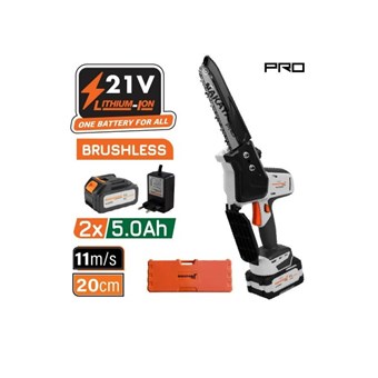 NAKAYAMA Pro EC1520 ΚΛΑΔΕΥΤΙΚΟ ΑΛΥΣΟΠΡΙΟΝΟ ΜΠΑΤΑΡΙΑΣ 21V BRUSHLESS ΛΑΜΑ 20cm (082927)
