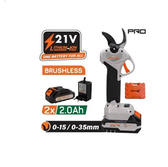 NAKAYAMA - EC1435 ΨΑΛΙΔΙ ΚΛΑΔΟΥ ΜΠΑΤΑΡΙΑΣ 21V BRUSHLESS ΠΡΟΟΔΕΥΤΙΚΗ ΚΟΠΗ 0-15mm/0-35mm (082903)