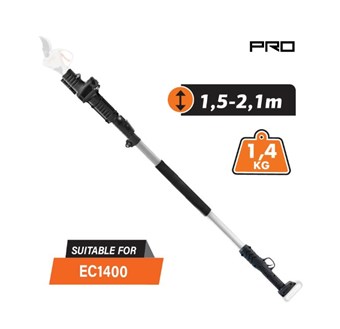 NAKAYAMA - EC1400EXT ΠΡΟΕΚΤΑΣΗ ΤΗΛΕΣΚΟΠΙΚΗ 1,5-2,1M ΓΙΑ ΨΑΛΙΔΙ ΚΛΑΔΕΜΑΤΟΣ EC1400 (053124)