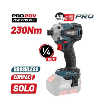 BORMANN - BBP5153 ΠΑΛΜΙΚΟ ΚΑΤΣΑΒΙΔΙ COMPACT BRUSLESS 20V SOLO (070467)